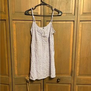 Purple Patterned Dress